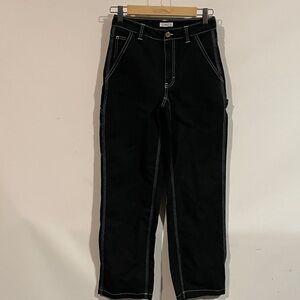 TNA women’s Black wide leg Jeans